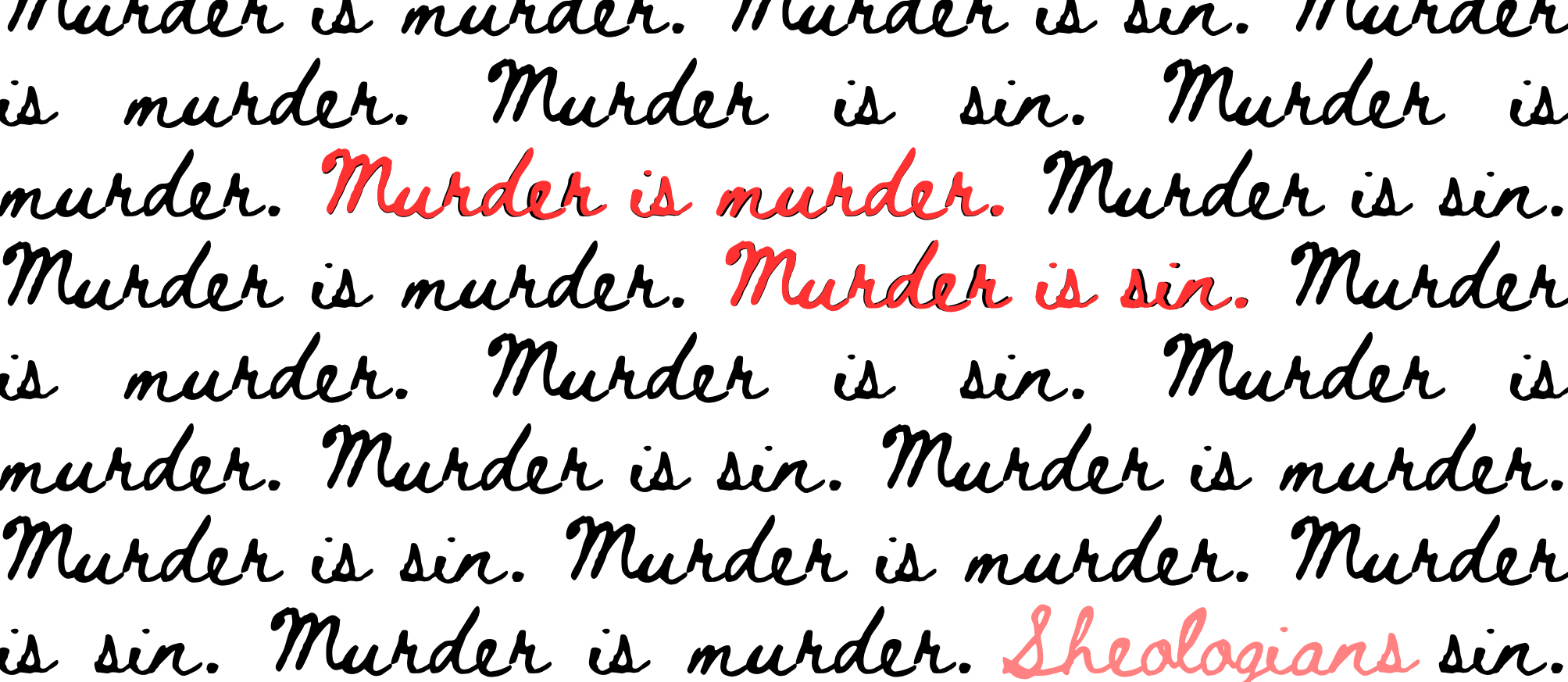 Murder is murder. Desktop